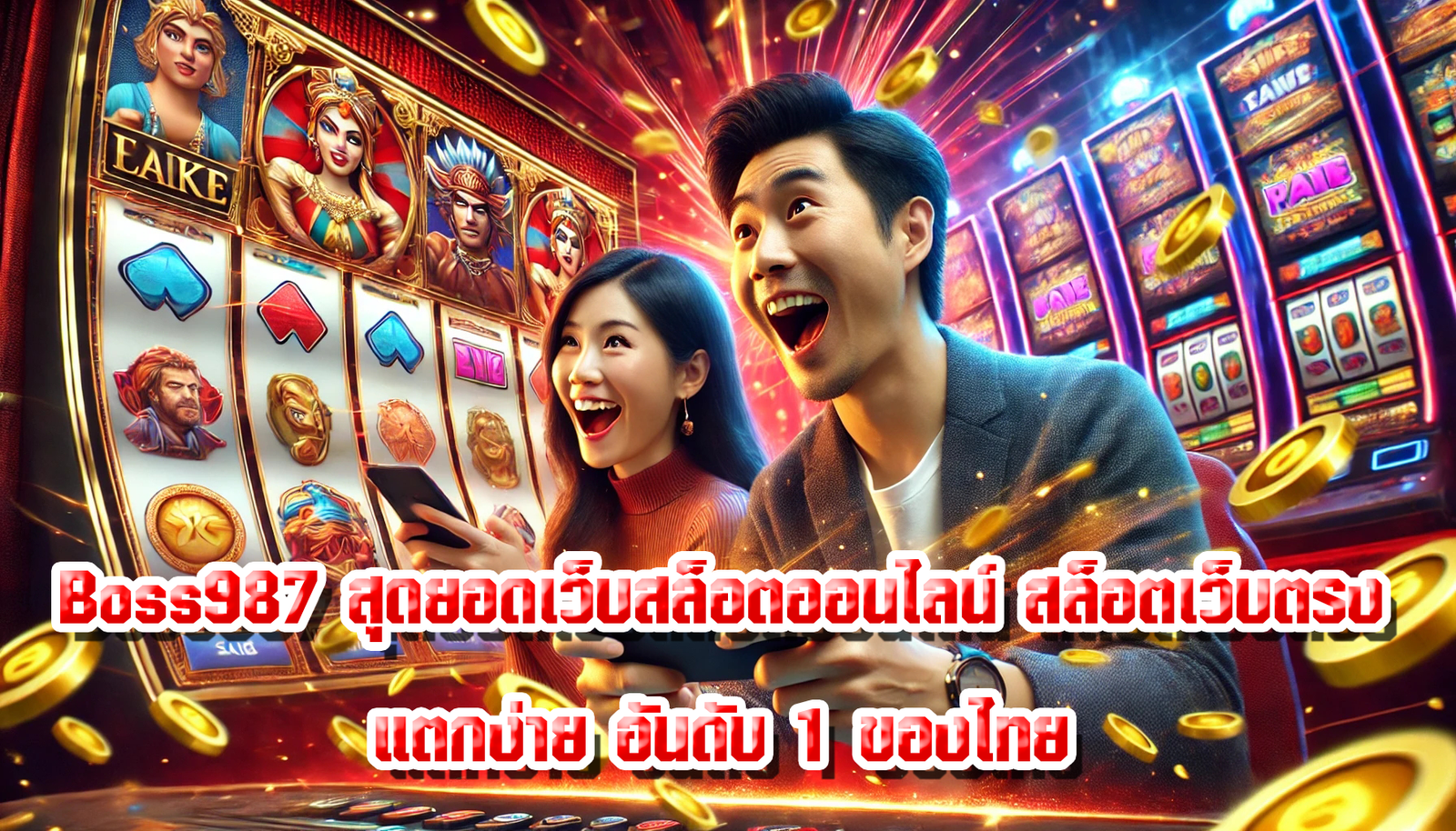 Boss987 สุดยอดเว็บสล็อตออนไลน์ สล็อตเว็บตรง แตกง่าย อันดับ 1 ของไทย