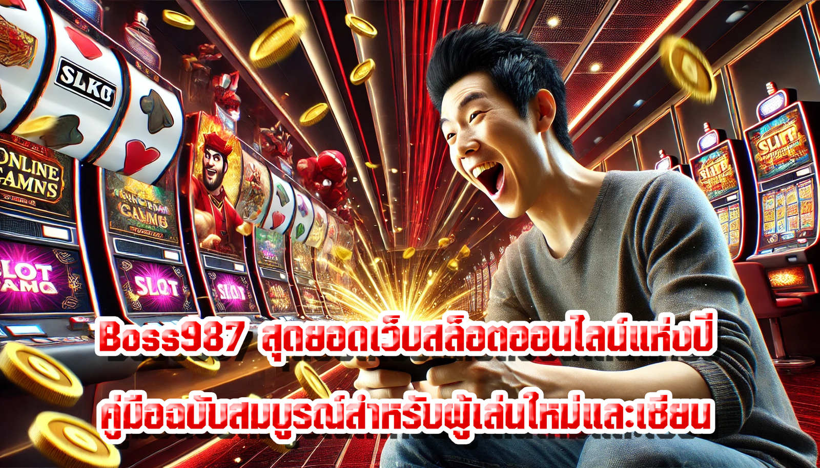 Boss987 สุดยอดเว็บสล็อตออนไลน์แห่งปี คู่มือฉบับสมบูรณ์สำหรับผู้เล่นใหม่และเซียน