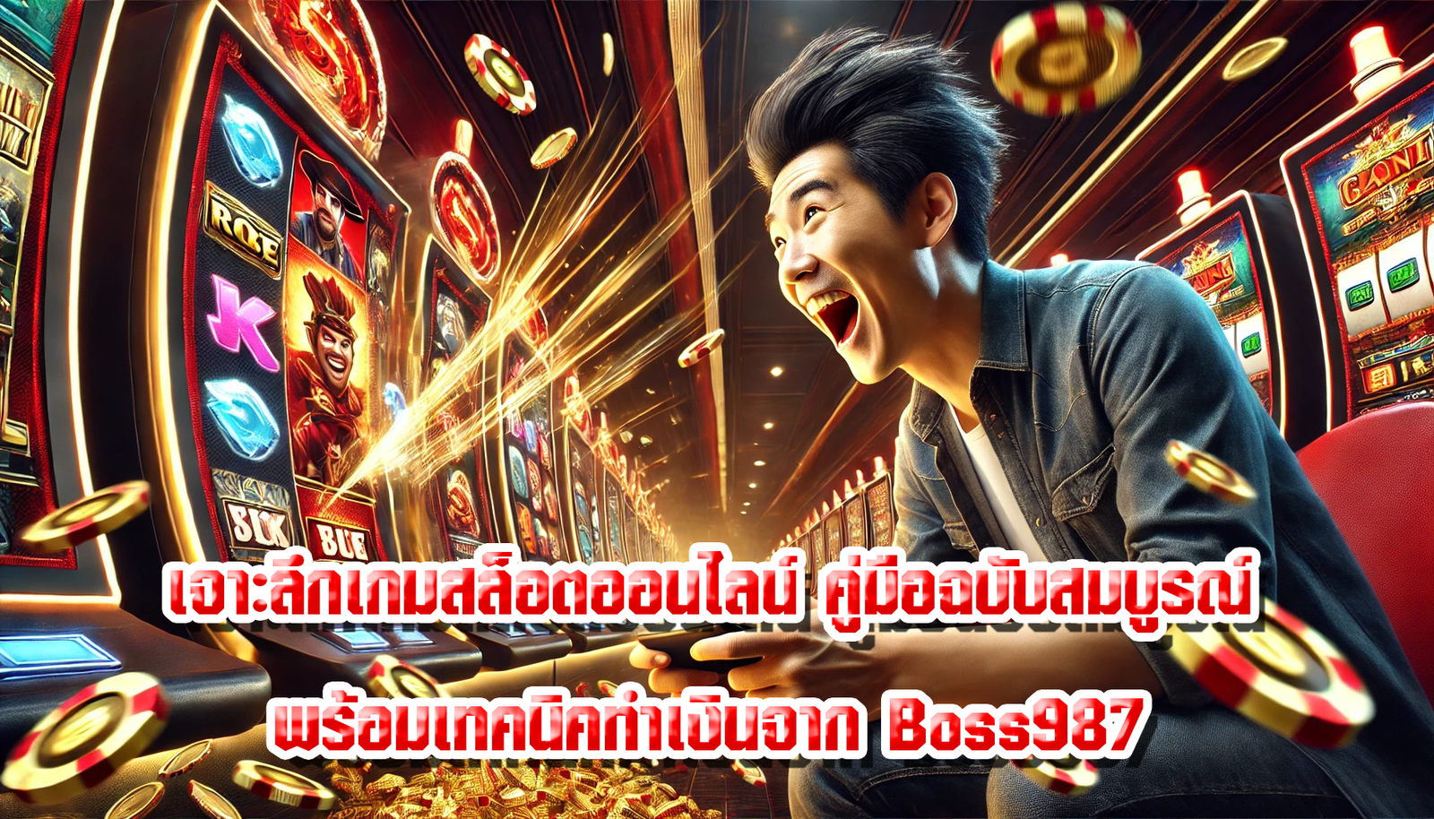 เจาะลึกเกมสล็อตออนไลน์ คู่มือฉบับสมบูรณ์พร้อมเทคนิคทำเงินจาก Boss987